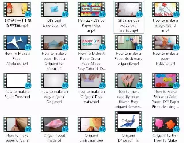 全网所有的手工折纸,手工折纸100000种超级简单玩具