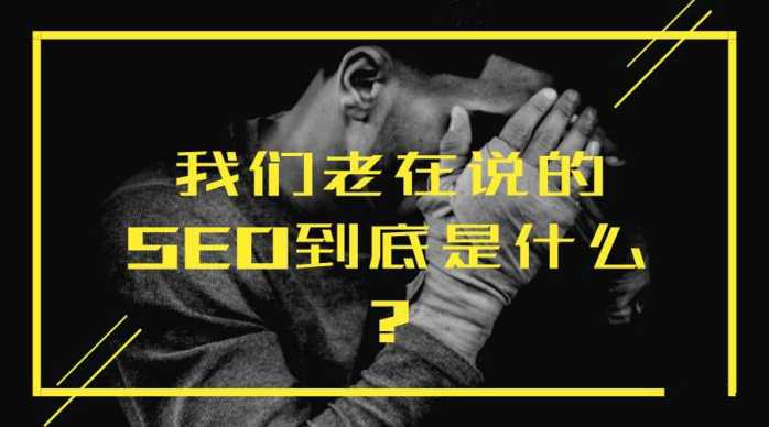 做seo到底是什么,seo到底是什么排名