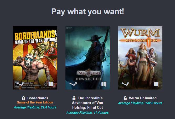 你和成为Steam巨佬之间只差1个7块钱的游戏包！