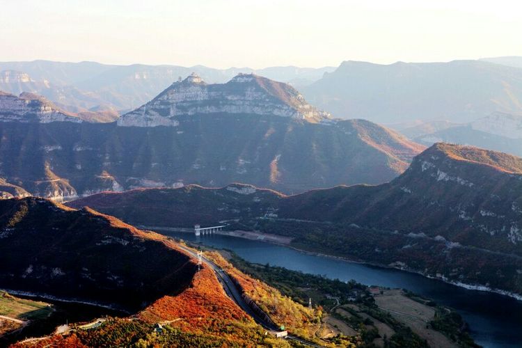 秋韵流过的晋城红