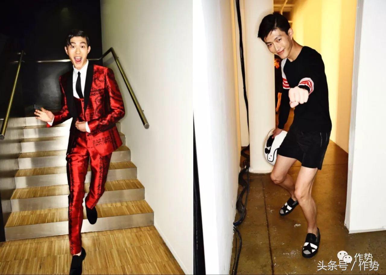 纪凌尘长得帅吗,纪凌尘和男模同台