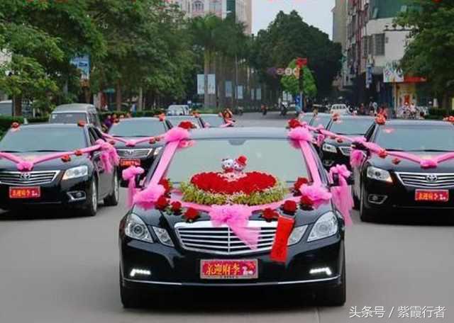 盘点最豪华的婚车车队,最适合做婚车的几款车