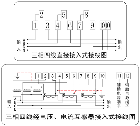 低压电工电表接线正确接法图解,实操电工电表接线图
