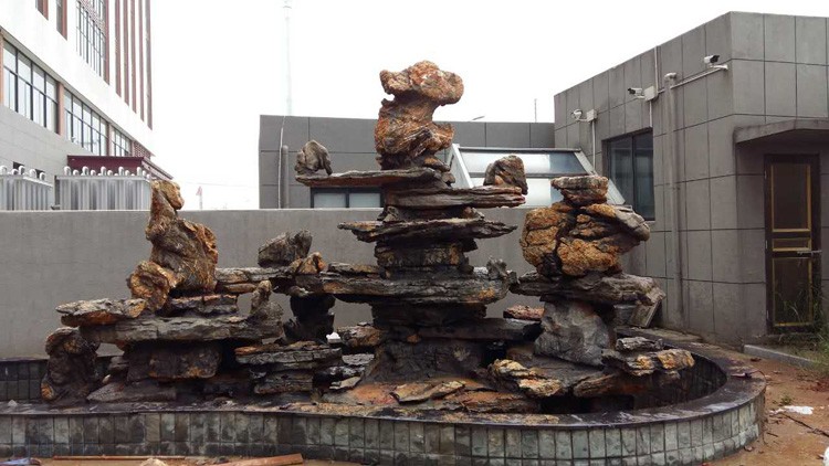 武汉定制景观假山施工,假山施工设计与制作