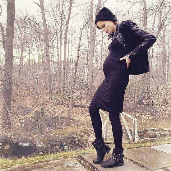 时尚孕妇装该如何搭配,孕妇装秋冬气质穿搭