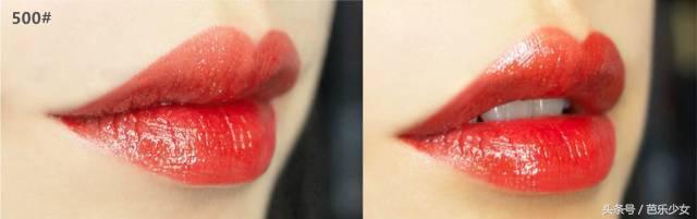 阿玛尼黑管302和500唇釉的区别,阿玛尼400唇釉黑管和红管有啥区别
