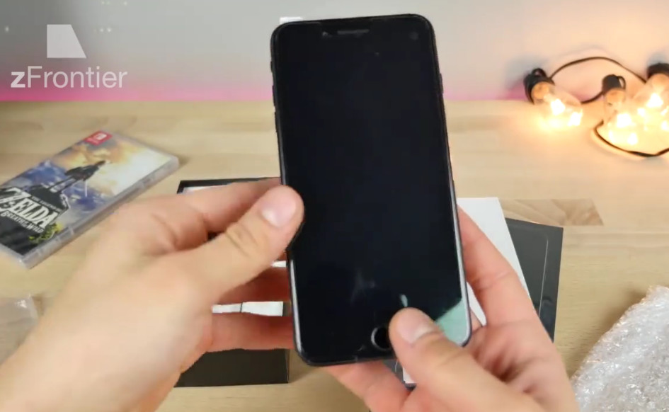 iphone7全新开箱,苹果官网买iphone7黑色开箱