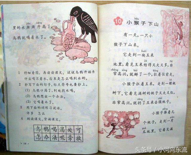 20年前的课本满满的回忆,20年前的语文课本有哪些课文