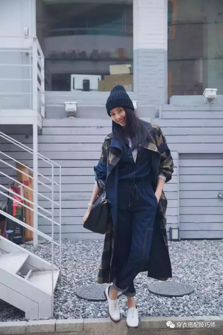 矮个子穿阔腿裤怎么搭配外套,高个子女生穿的阔腿裤秋冬款