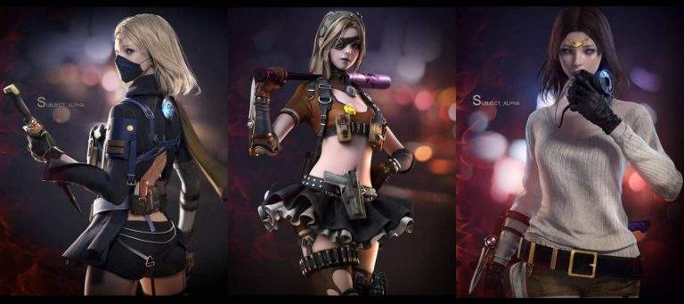 cf战术攻防女角色被打倒合集,盘点cf端游所有女角色