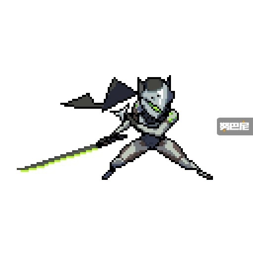 守望先锋英雄设计细节与彩蛋分析：源氏喷漆篇