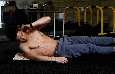 健身减肥——*男猛**的标志-人鱼线（图解）