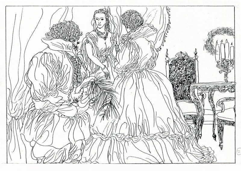 吴冠英作品福娃,连环画吴冠英