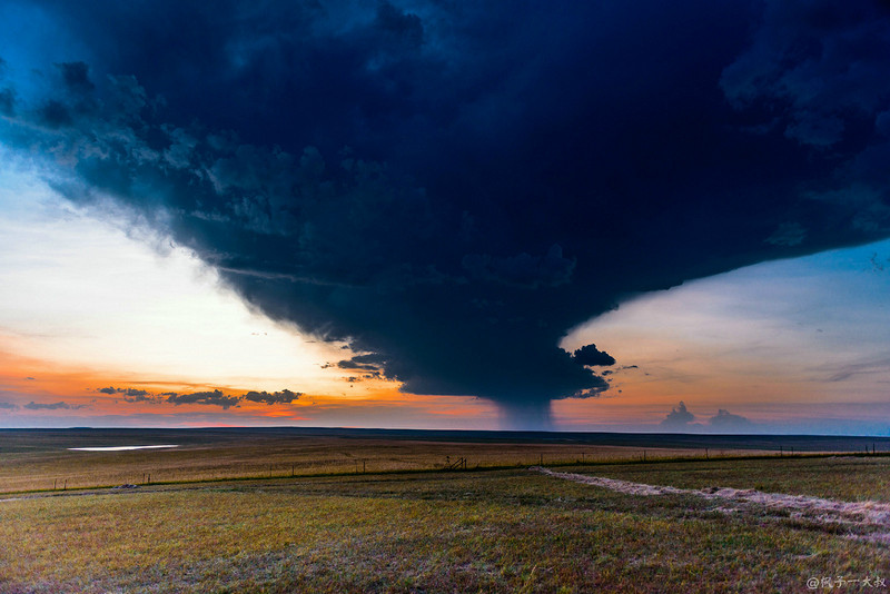 草原金秋美景图片,蓝天白云大草原的美图