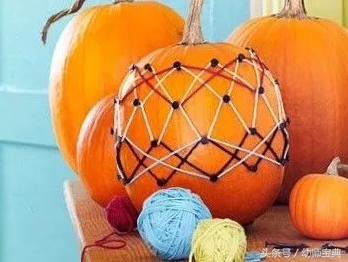 万圣节南瓜手工制作,万圣节幼儿园手工南瓜