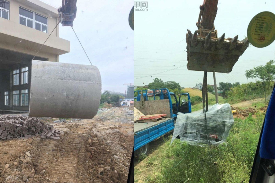 90后创业路上的小伙,90后挖机老板的一天