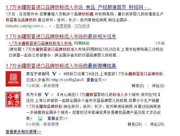 1.7万余罐假冒进口品牌奶粉被查获，已流入多省市！