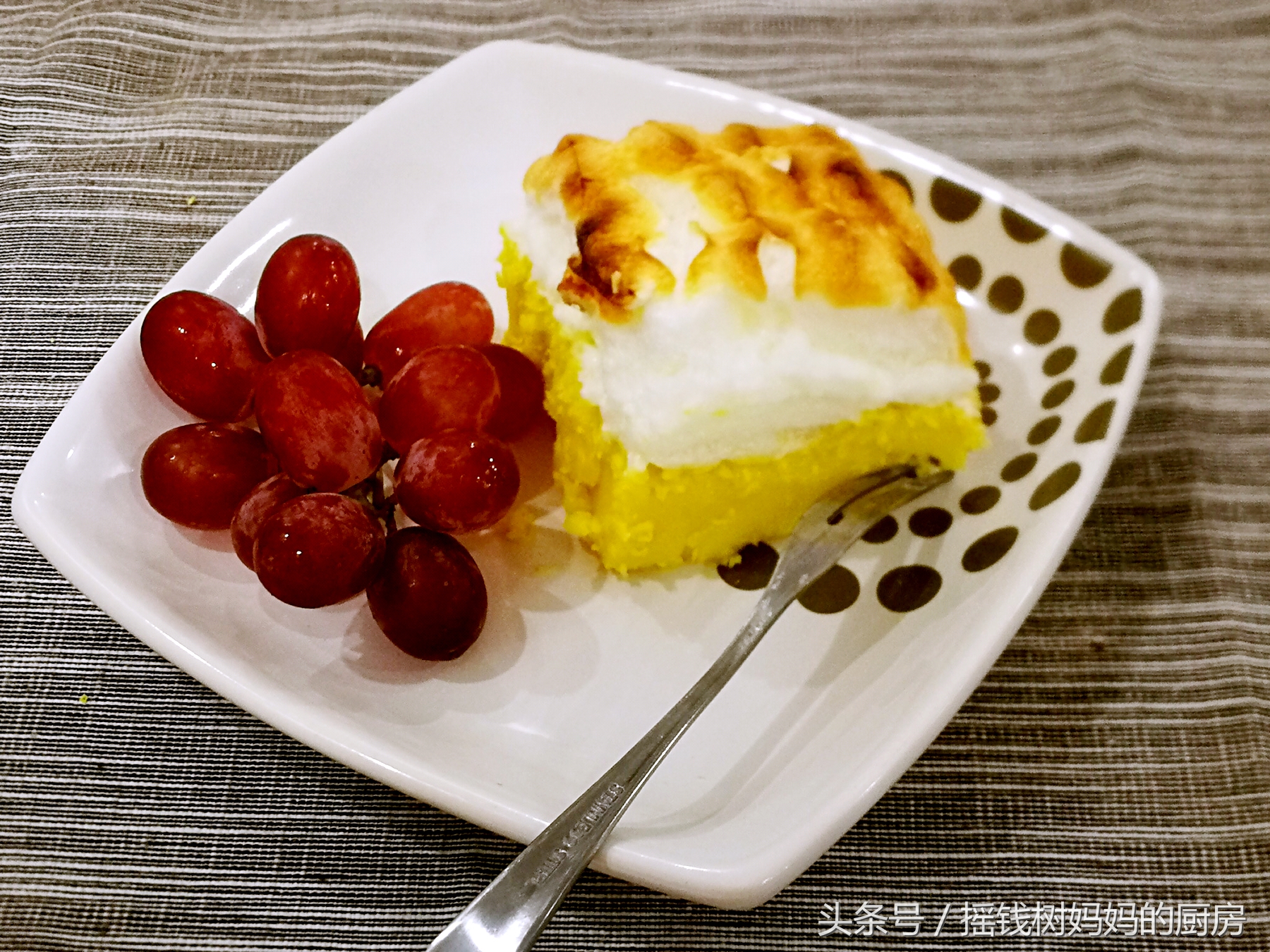 清爽柠檬蛋白派,好吃的法式柠檬蛋白派