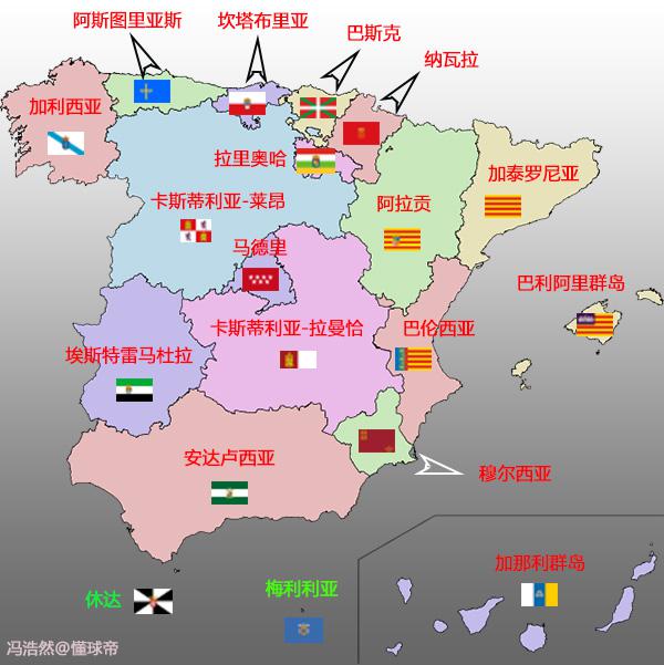 「足球地理」西班牙足球最全介绍:伊比利亚斗牛士