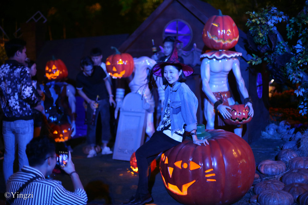 在广州最赞的万圣节趴上吓到别人是种什么感觉