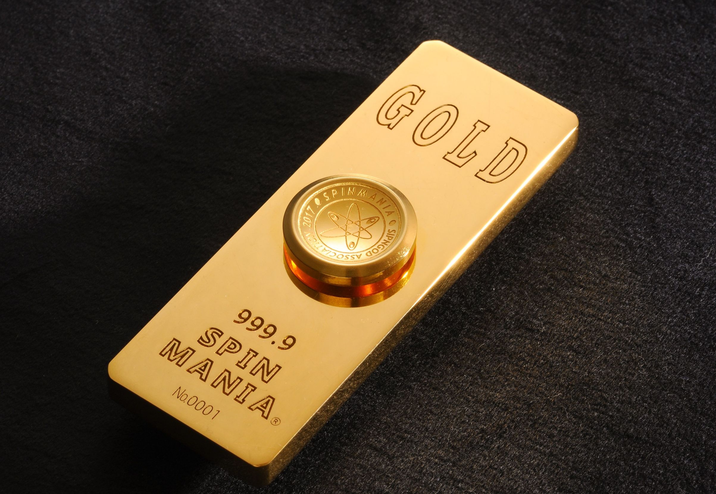 真黄金指尖陀螺,钛金指尖陀螺