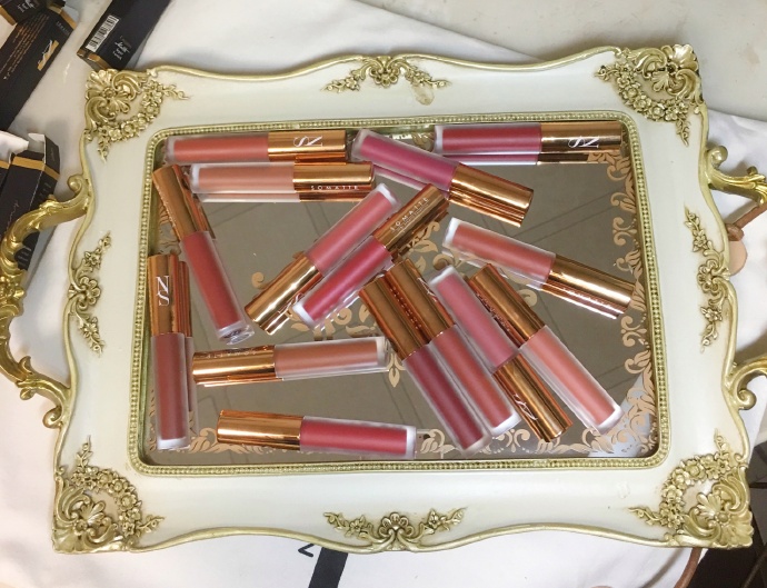 泰国唇釉全套试色,泰国平价网红唇釉