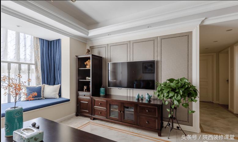 137平三室两厅两卫法式轻奢风,118平三室两厅两卫简美风格