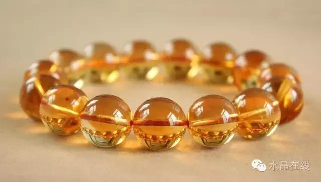 黄水晶珠子的鉴别真假图片,怎样鉴别黄水晶吊坠的真假
