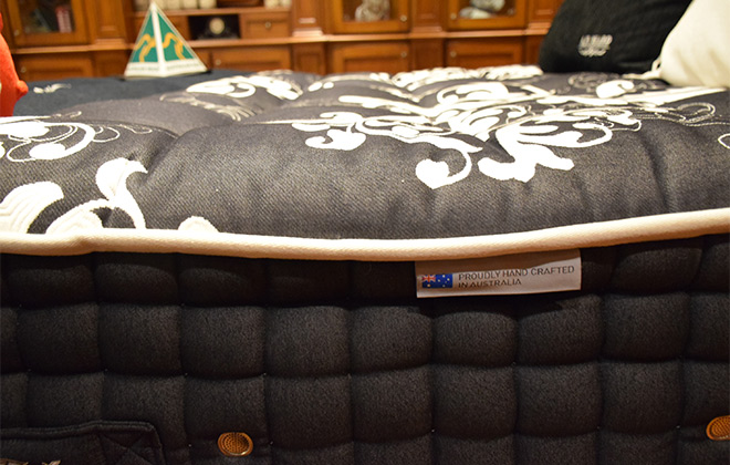 美国原装进口床垫手工制作图片,纯手工打造床垫