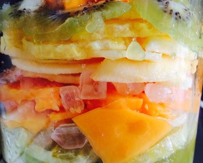 自制水果酵素放柠檬,自制水果酵素饮料