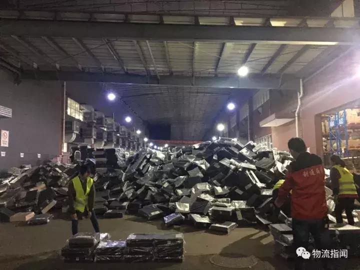 双11快递物流视频,双11物流一线