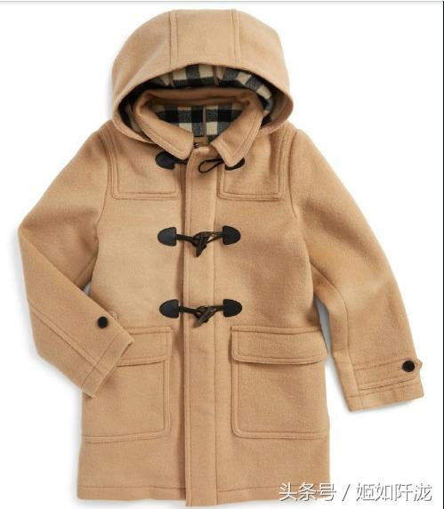 牛角扣大衣中长款毛呢外套高级感,牛角扣中长款大衣推荐