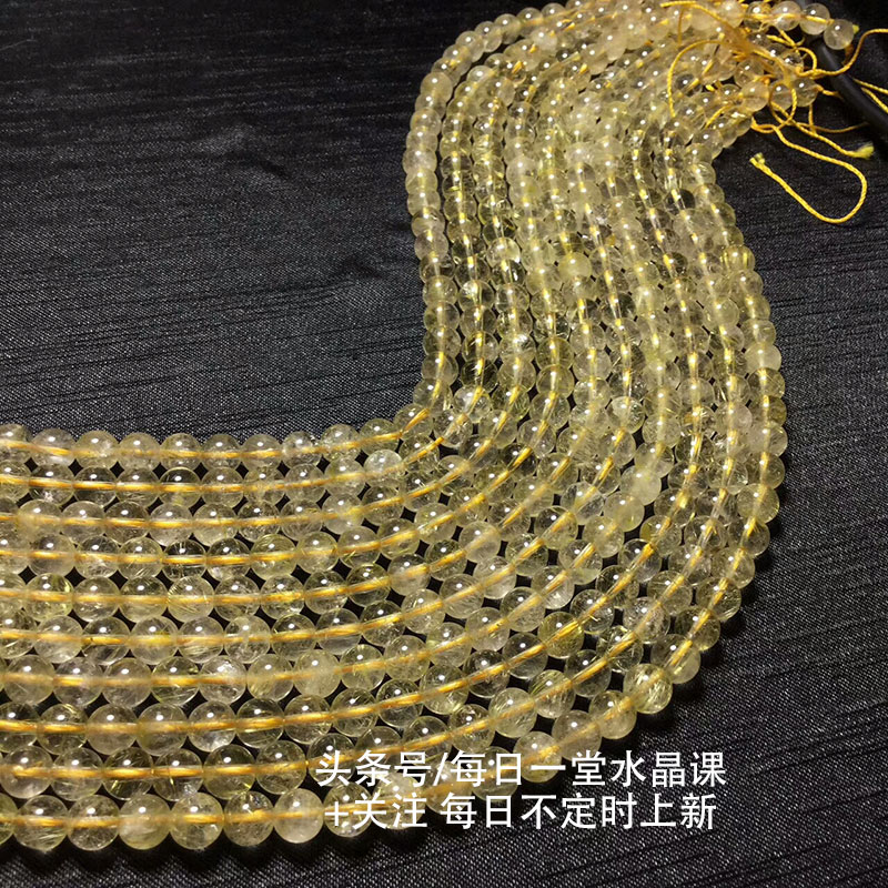 戴发晶手链有什么讲究,发晶手链和吊坠寓意