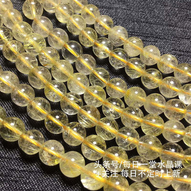 戴发晶手链有什么讲究,发晶手链和吊坠寓意