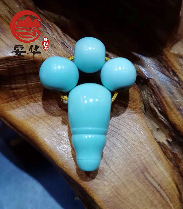 绿松石3mm小米珠搭配图,安华绿松石旗舰店