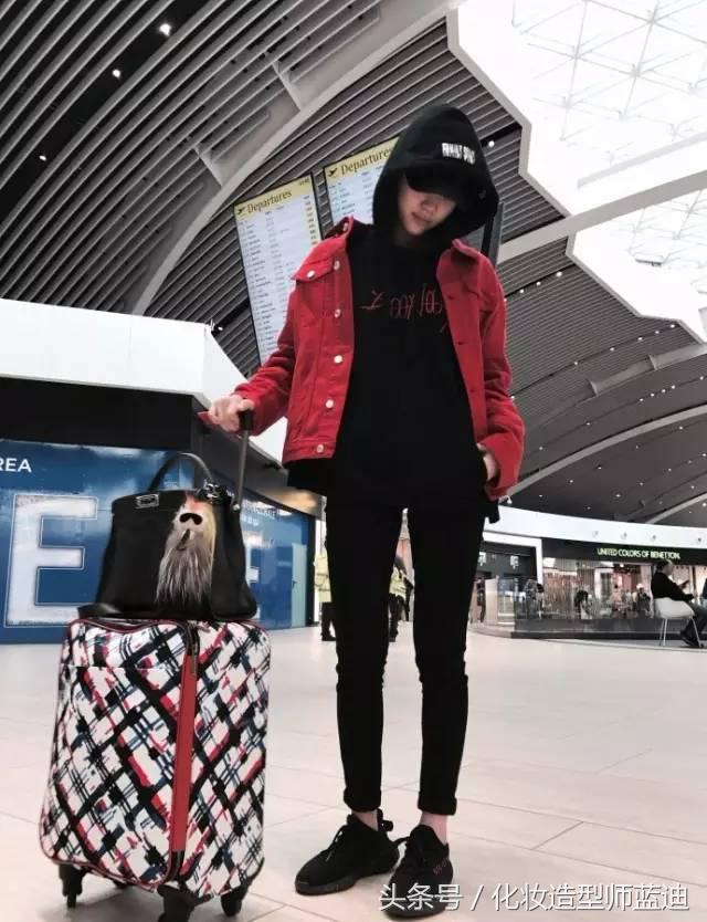 刘雯同款老爹裤,刘雯同款神仙裤