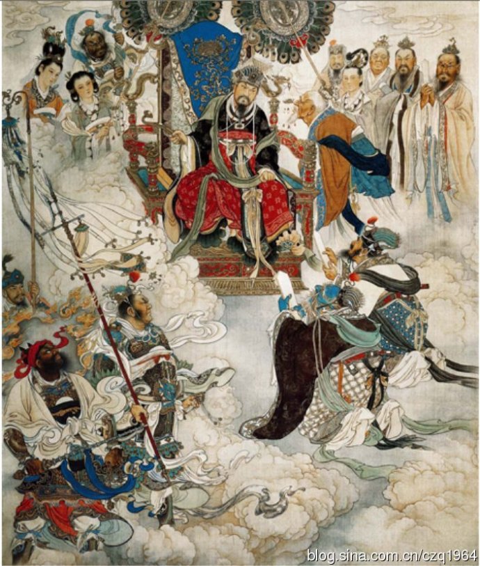 刘继卣工笔画《大闹天宫》图片,刘继卣的大闹天宫绘画技法