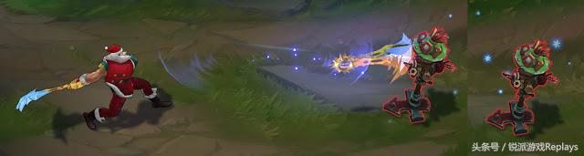 英雄联盟金克丝情人节皮肤视频,冰雪圣诞金克丝