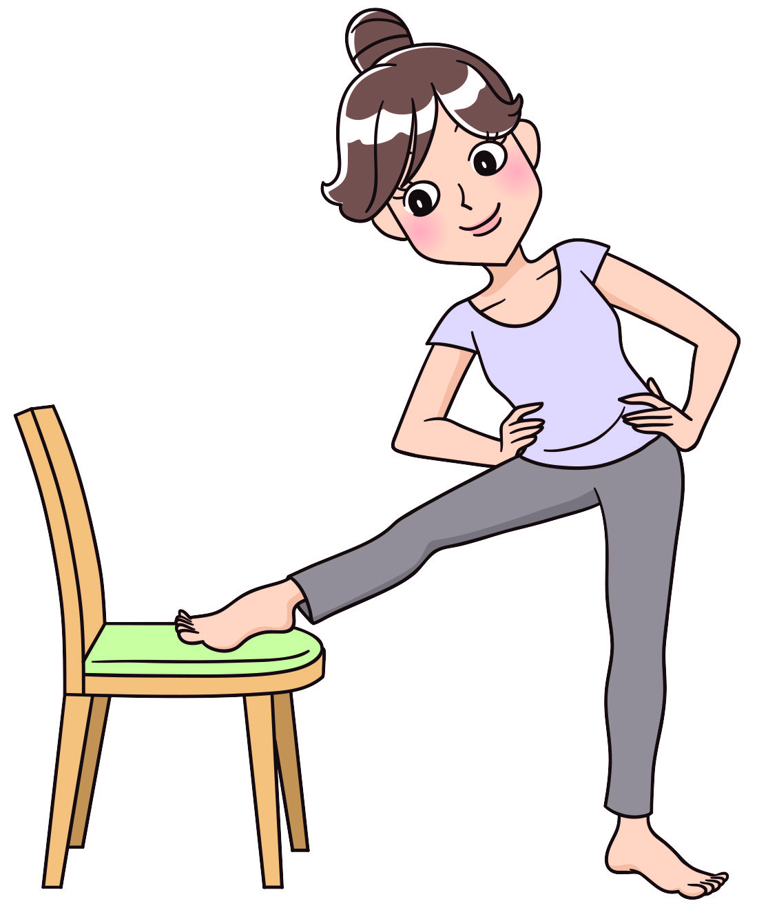 练习劈叉好处多，每天拉伸几分钟，让身体变柔韧