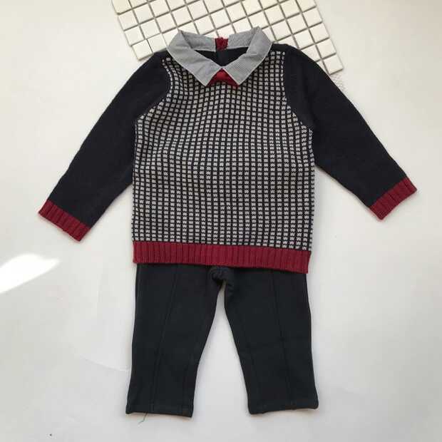 韩版童装男童6-12岁潮流套装冬装,童装男童6-12岁冬装西装英伦韩版