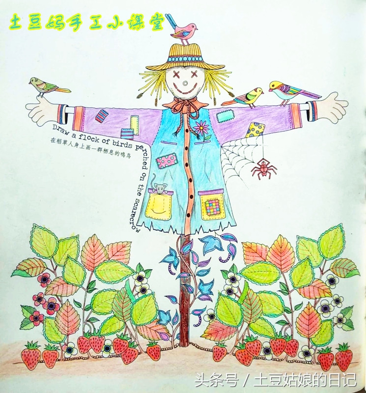 玩秘密花园涂色本,秘密花园涂色本可爱