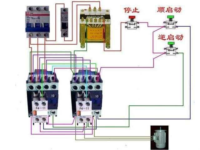 电工必备知识——常用公式单双控开关、电表、断路器接触器接线图