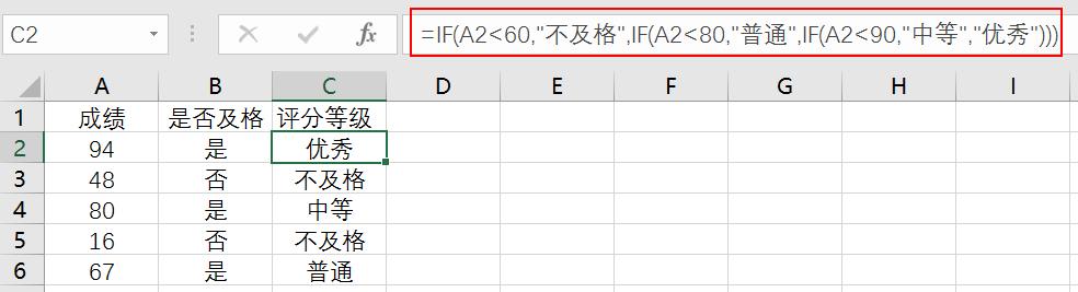 excel函数if从入门到精通,excel同时用if和and函数