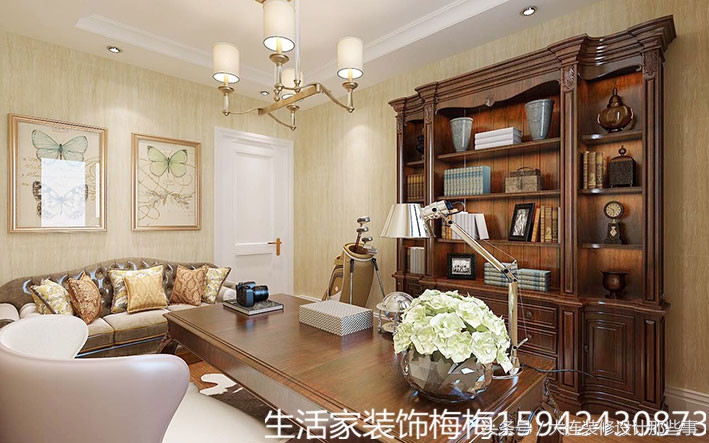 南湖极简风格装修设计推荐,山湖海轻奢装修风格140平效果图