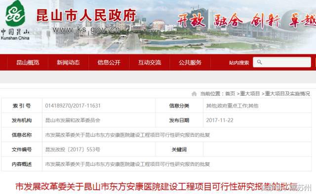 医院，公园，学校，一大波福利正在惠及昆山人