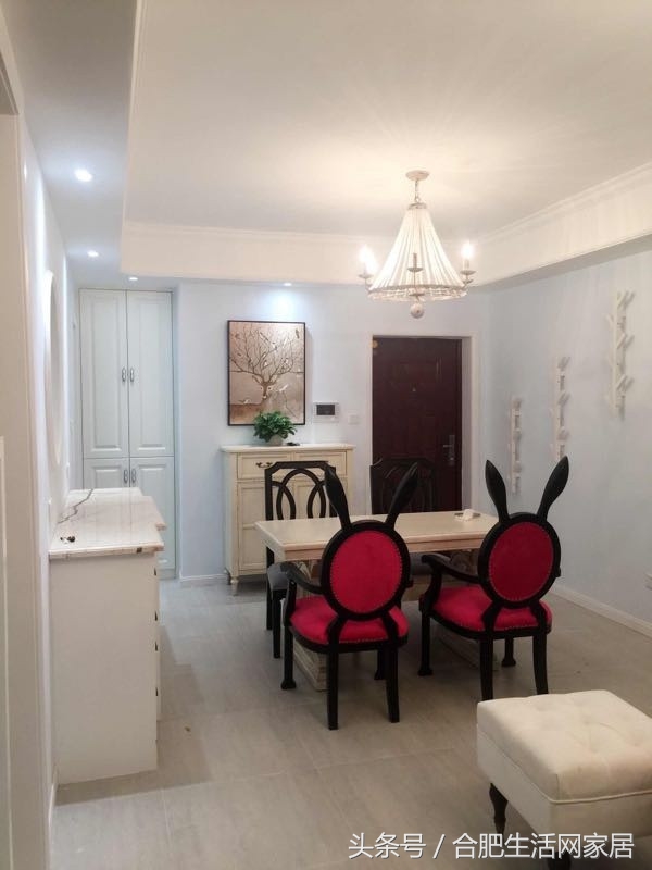 合肥家天下89平实景完工照，简单实用且便宜，一起来看看