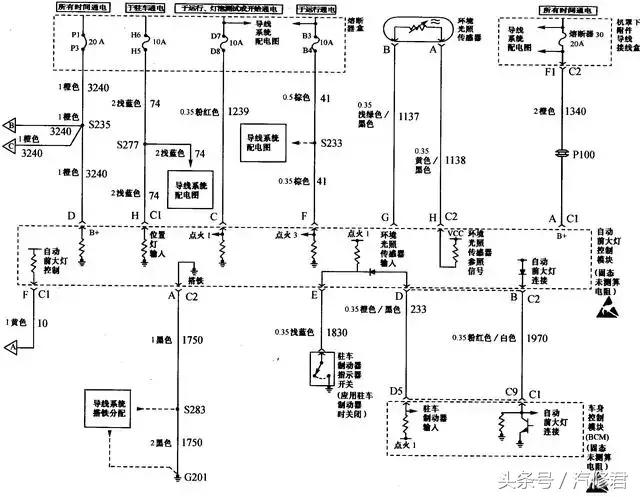 汽车电路基本知识书籍,汽车喇叭控制电路工作原理