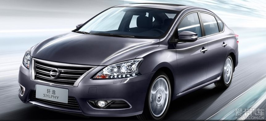 2012年蓝鸟轩逸,蓝鸟轩逸第一代