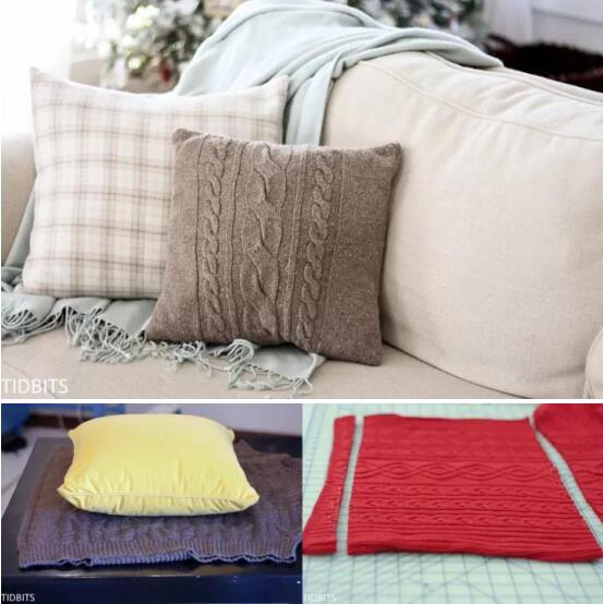 毛衣旧了不要扔,毛衣破了别扔