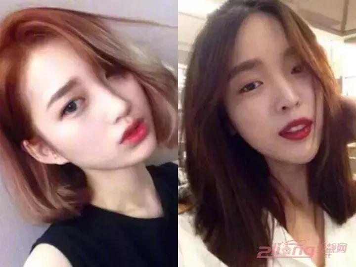 40岁减龄发型大圆脸短发卷发,矮个子大圆脸短发烫哪种卷发好看